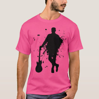 Elektriskt gitarr t shirt
