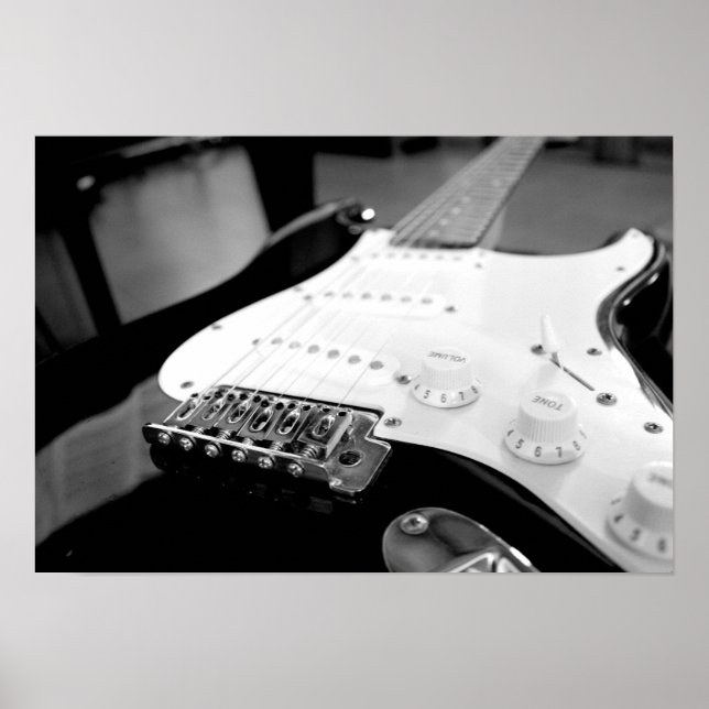 Elektriskt Guitar-Poster Poster (Framsidan)