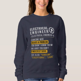 Elektriskt Ingenjör [noun] sötskjorta T Shirt