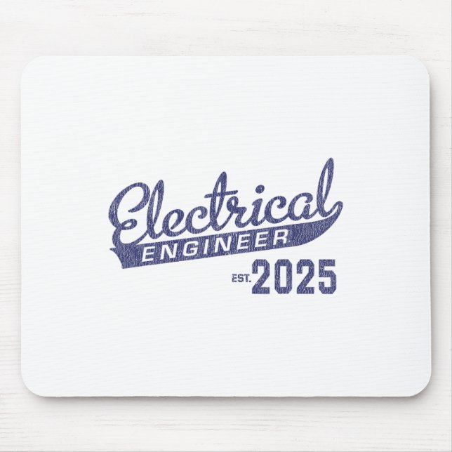 Elektriskt Ingenjör Studenten 2025 1 Musmatta (Framsidan)