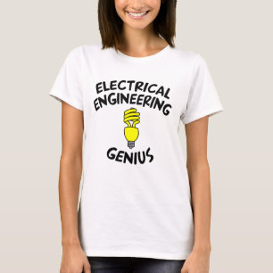 Elektriskt ingenjörsgeni t shirt