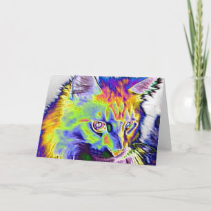 Elektriskt katt kort