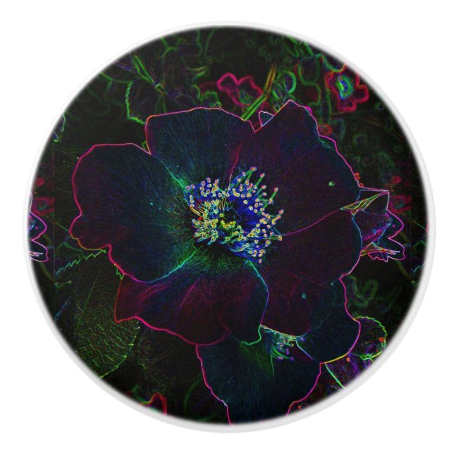 Elektriskt keramiskt Ro-knopp Knopp (Framsidan)