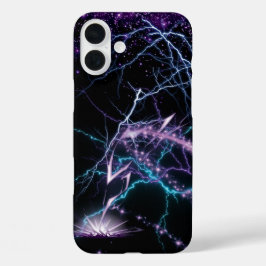 Elektriskt Lila Blixtstorm Telefonskal - Cosmi
