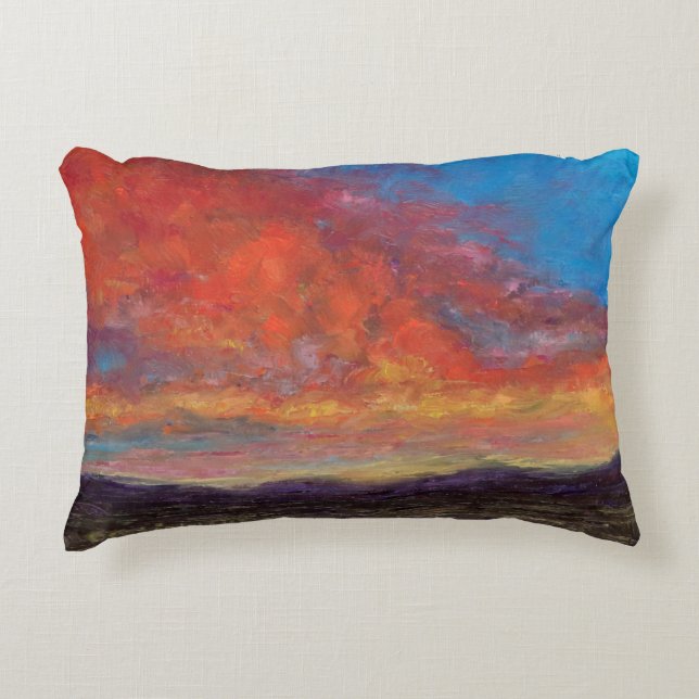 Elektriskt ljus prydnadskudde (Framsidan)