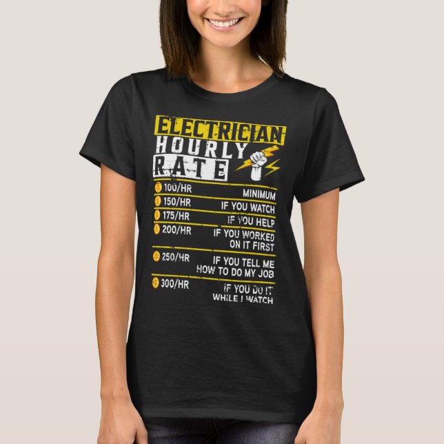 Elektriskt lok-Ca för lotsning (timhastighet) T Shirt (Framsida)