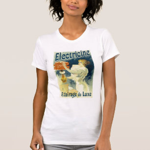 Elektriskt lyxbelysning t shirt