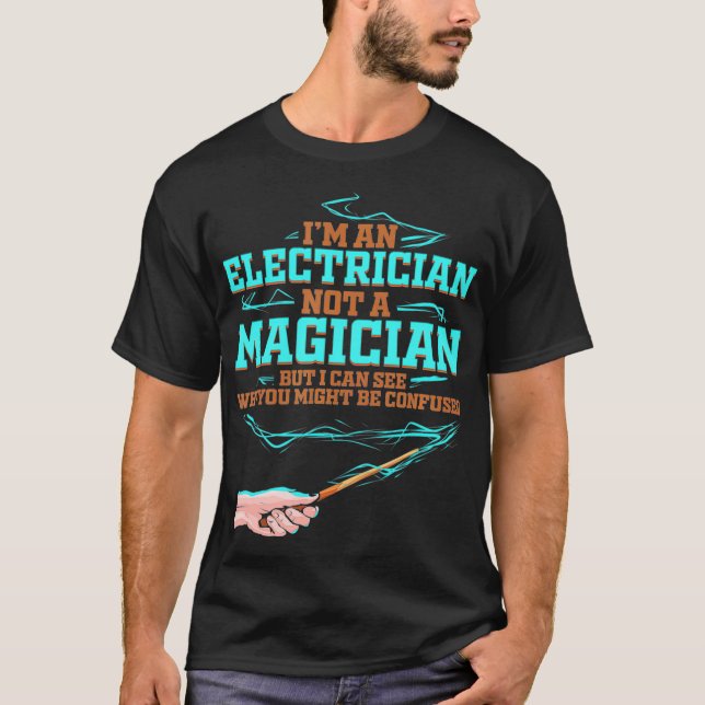 Elektriskt magician Electric T Shirt (Framsida)