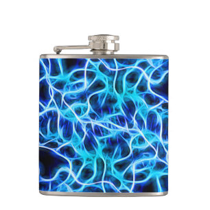 Elektriskt Neon Blue Tesla Coil Lightning Fickplunta