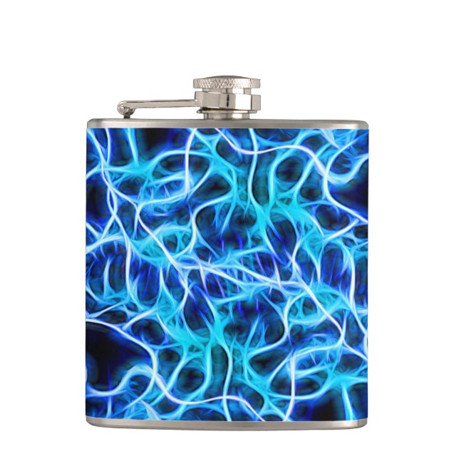 Elektriskt Neon Blue Tesla Coil Lightning Fickplunta (Framsidan)