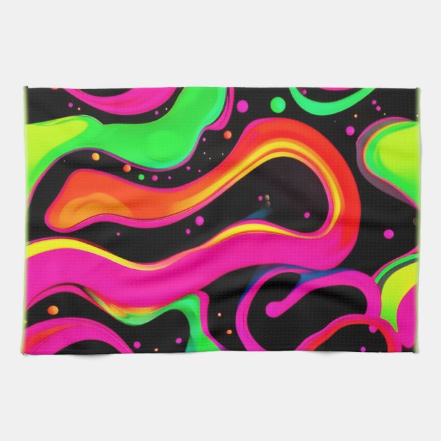 Elektriskt nyflytande plattor kökshandduk (Horisontell)