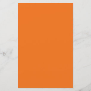 Elektriskt Orange i fast Färg