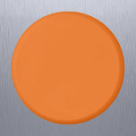 Elektriskt Orange i fast Färg Magnet<br><div class="desc">Elektriskt Orange i fast Färg</div>