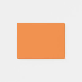 Elektriskt Orange i fast Färg Post-it Block