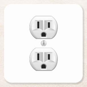 Elektriskt plugga klickar för att skräddarsy underlägg papper kvadrat