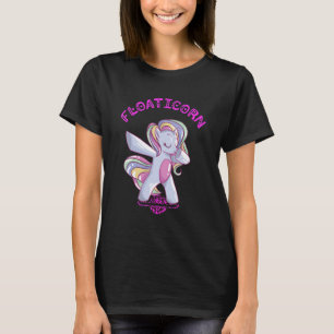 Elektriskt skateboard Flytande Unicorn Skateboardi T Shirt