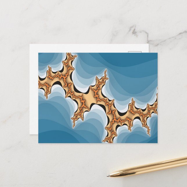 ELEKTRISKT STORM VYKORT (Fram/Back In Situ)