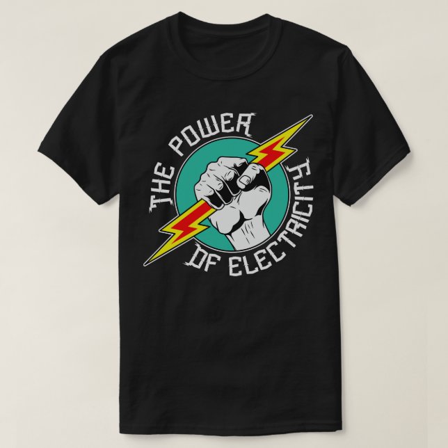 Elektriskt T Shirt (Design framsida)