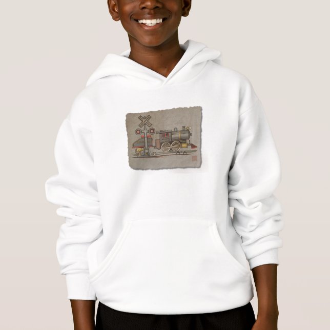 Elektriskt tåg för leksak tee shirt (Framsida)