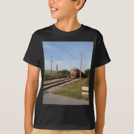 Elektriskt tåg t-shirt