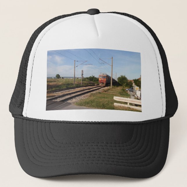 Elektriskt tåg truckerkeps (Framsida)