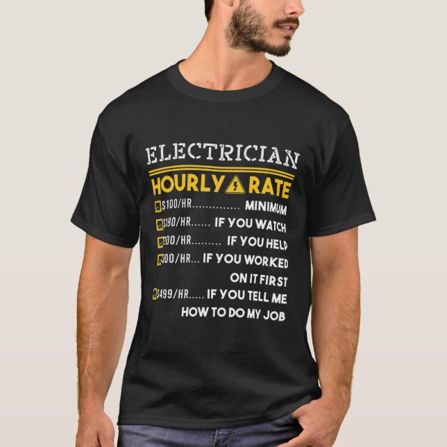Elektriskt timpris 100 t shirt (Framsida)