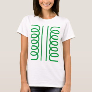 Elektriskt transformatorsymbol tröja