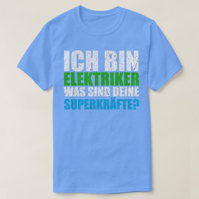 Elektriskt utbildningshjälpmedel för elektroteknik t shirt (Design framsida)