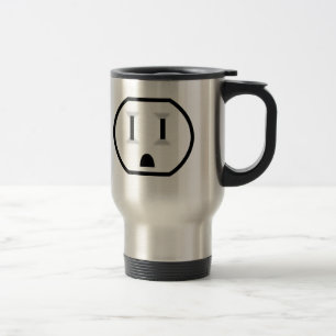 Elektriskt uttag (jag inte kör av av kaffe?!), resemugg