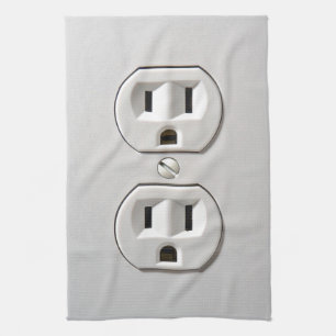 Elektriskt uttag kökshandduk