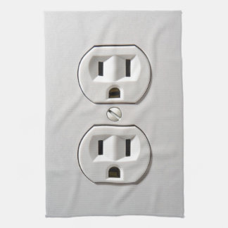 Elektriskt uttag kökshandduk
