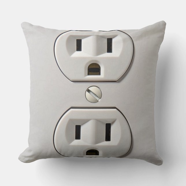 Elektriskt uttag kudde (Framsida)