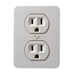 Elektriskt uttag magnet