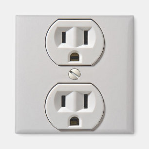 Elektriskt uttag magnet