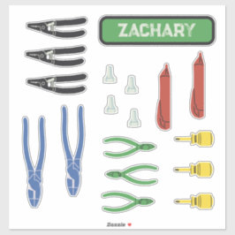 Elektriskt Verktyg Klistermärken