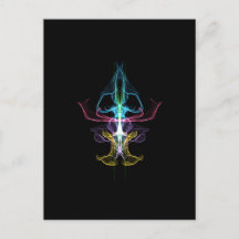 Elektriskt vykort för Träd