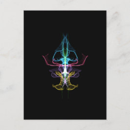 Elektriskt vykort för Träd