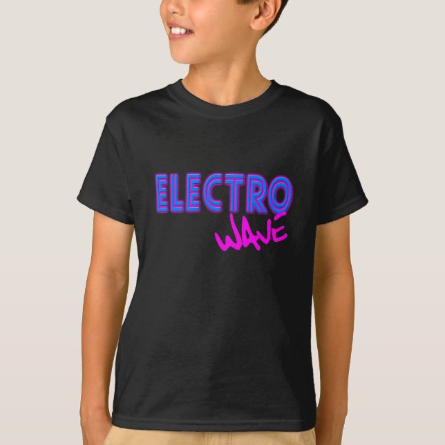 Elektro Våg Tee (Framsida)