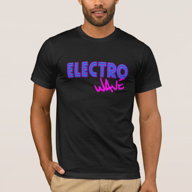 Elektro Våg Tee (Framsida)