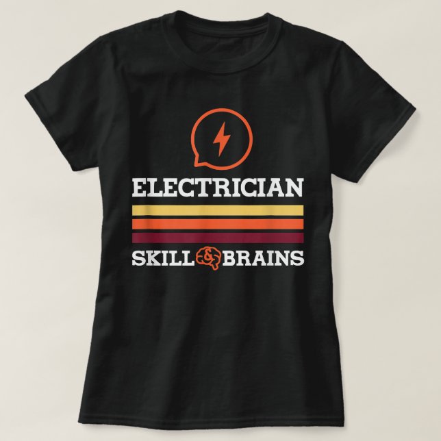 Elektroassistent Ley Ley Lecherk (LV)  T Shirt (Design framsida)