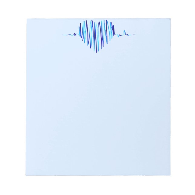 elektrohjärta anteckningsblock (Framsida)