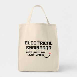 Elektroingenjör Rätt Gnista Tygkasse