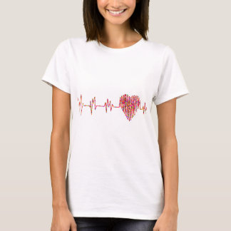 Elektrokardiogram. Gordon Johnson designer! T Shirt