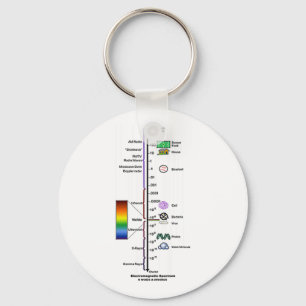 Elektromagnetisk Spectrum Nyckelring