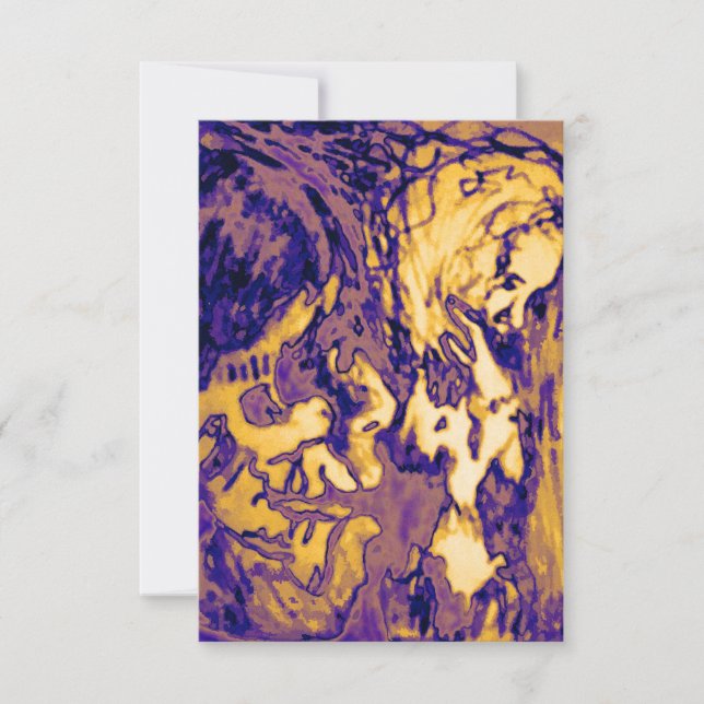 elektromagnetisk strålning inbjudningar (Framsida)