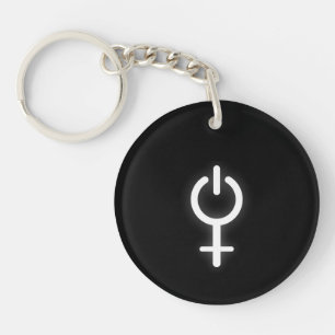 Elektromagnetisk symbol för gamer Female-tecken