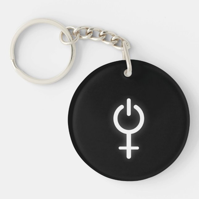 Elektromagnetisk symbol för gamer Female-tecken (Framsidan)