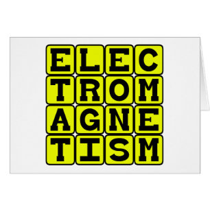 Elektromagnetism, Fysikgren Hälsningskort