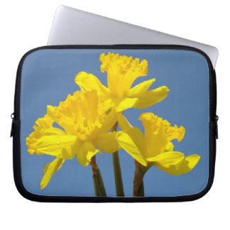 Elektronik Bärbara datorskydd Gul Narciss Vår Laptop Sleeve
