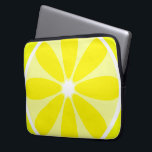Elektronik för citronskivaNeoprene hänger lös Laptop Fodral<br><div class="desc">En elektronik hänger lös att presentera en illustration i storformat av en citronskiva.</div>